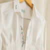 floral corset-shirt