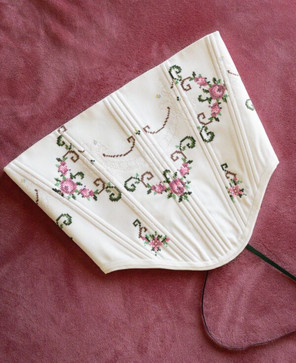 Cross Stitched Custom Made Corset